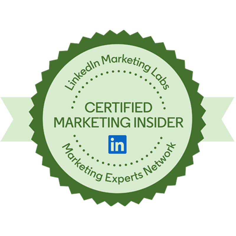 Certified Marketing Insider badge